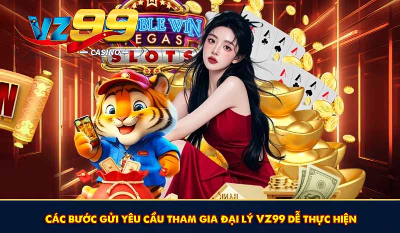 Các bước gửi yêu cầu tham gia đại lý VZ99 dễ thực hiện