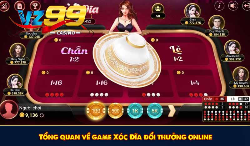 Tổng quan về game Xóc Đĩa đổi thưởng online
