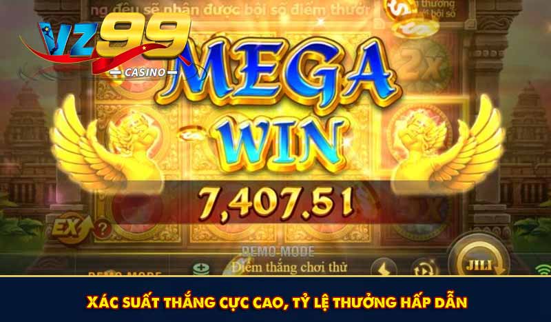 Neko May Mắn – Siêu Phẩm Nổ Hũ Hấp Dẫn Đổi Đời Tại VZ99 6 Xác suất thắng cực cao, tỷ lệ thưởng hấp dẫn